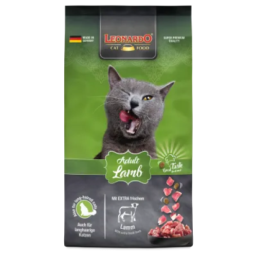 (EXP: 12月/2026) Leonardo Adult Lamb 7.5kg 利安納度 德國製造 經典系列 羊肉配方 成貓糧 {原裝行貨} 新包裝 (EXP: 12月/2026) Leonardo Adult Lamb 7.5kg 利安納度 德國製造 經典系列 羊肉配方 成貓糧 {原裝行貨} 新包裝